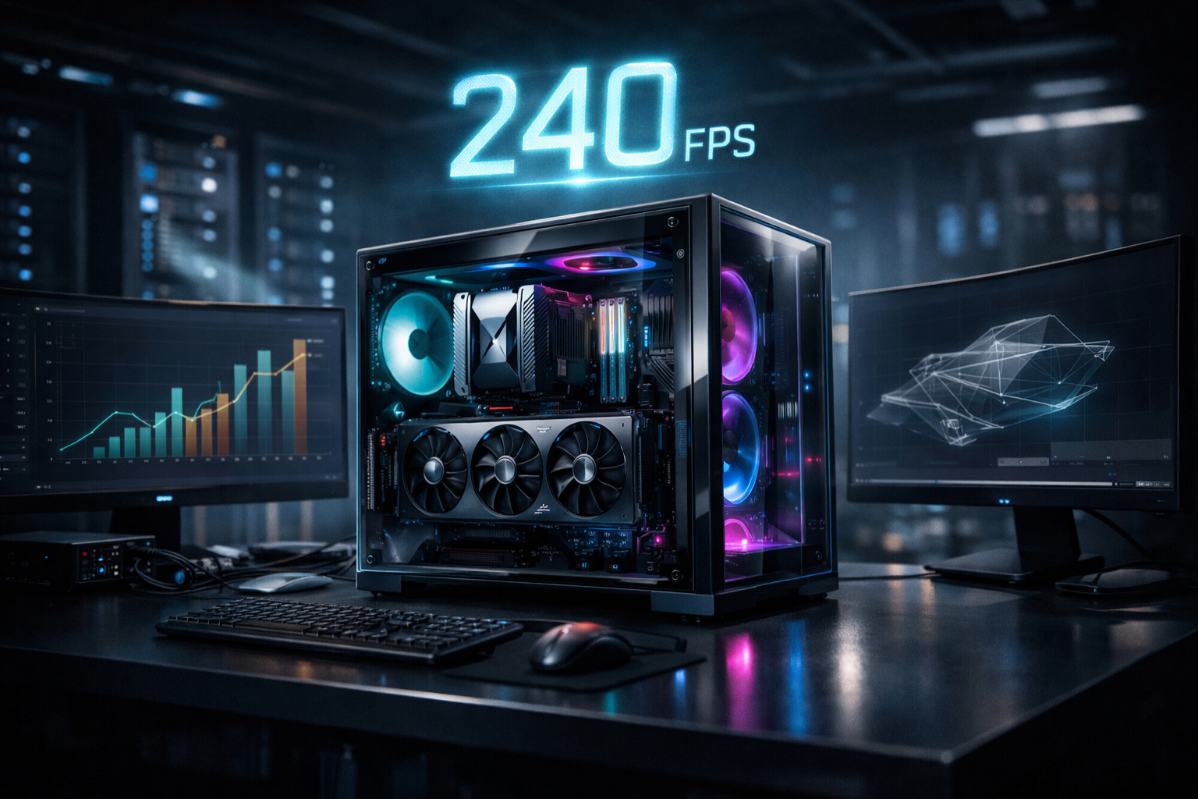 FPS benchmarks 2026 GPU and CPU performance comparison chart